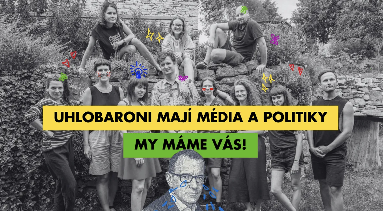 Spouštíme novou sbírku: Uhlobaroni mají média a politiky. My máme vás!